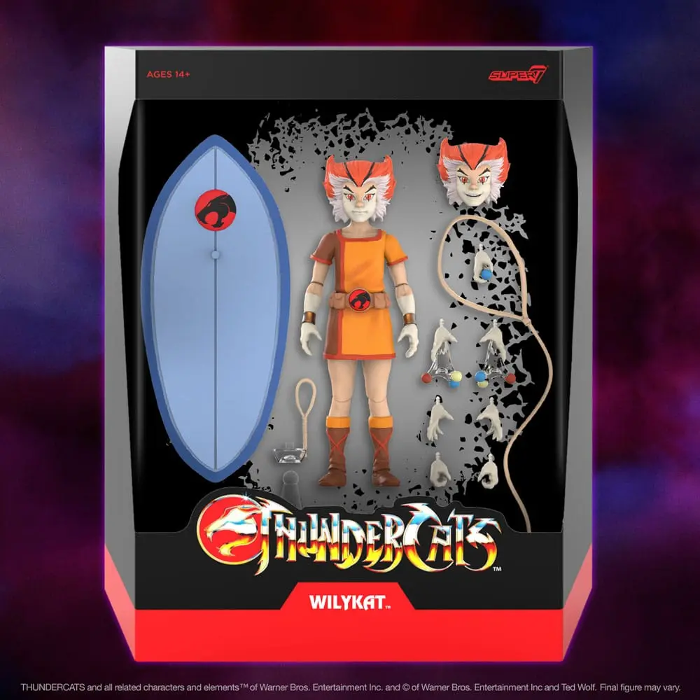 Thundercats Ultimates Wave 9 WilyKat akciófigura 20 cm termékfotó