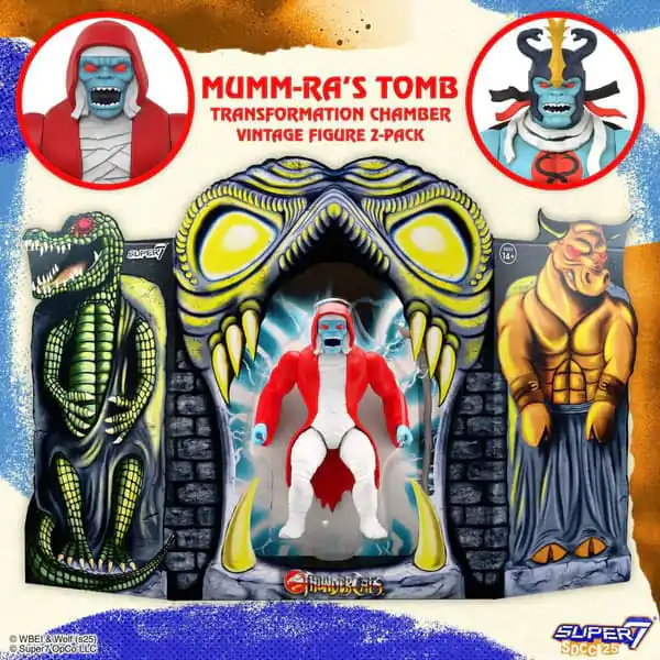 Thundercats Vintage Collection Mumm-Ra's Tomb 2 db-os akciófigura csomag 14 cm   termékfotó