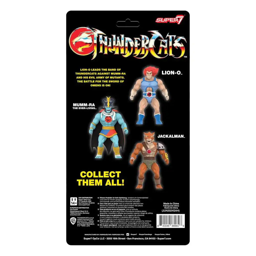 Thundercats Vintage Collection Wave 1 Jackalman akciófigura 14 cm termékfotó