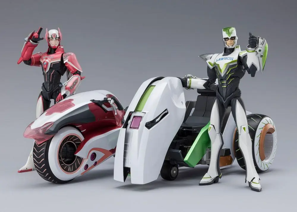 Tiger &amp; Bunny 2 S.H. Figuarts Double Chaser &amp; Option Parts Set akciófigura 24 cm termékfotó