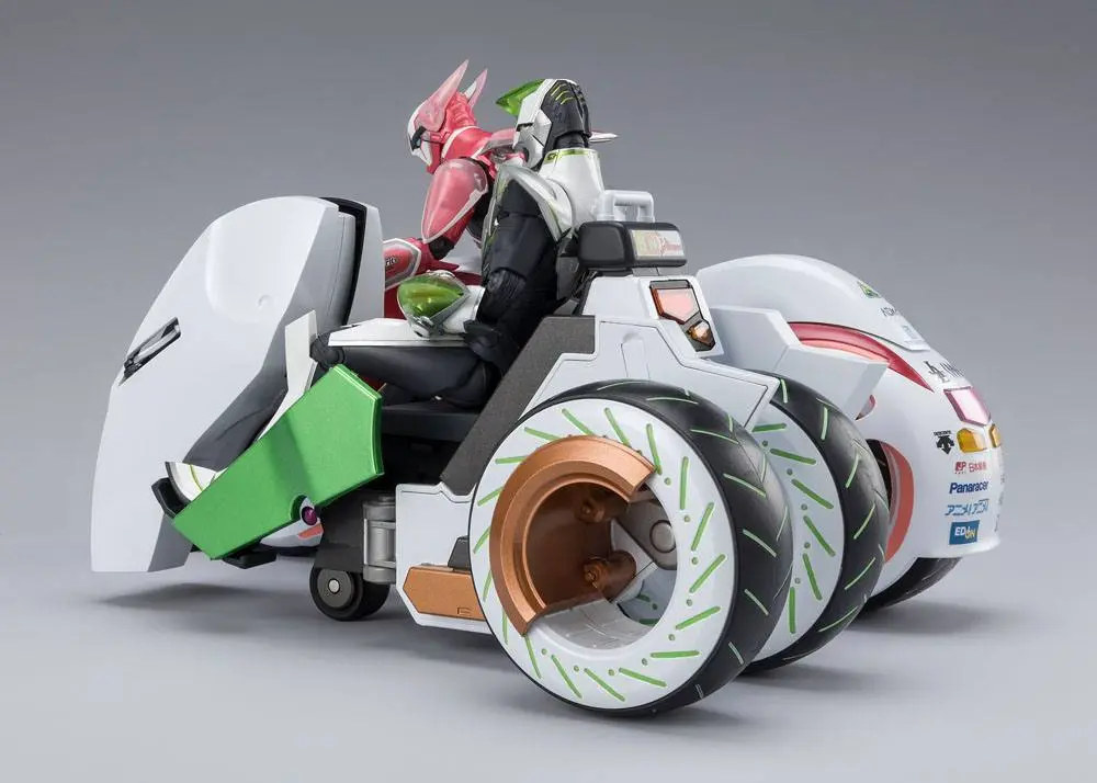 Tiger &amp; Bunny 2 S.H. Figuarts Double Chaser &amp; Option Parts Set akciófigura 24 cm termékfotó