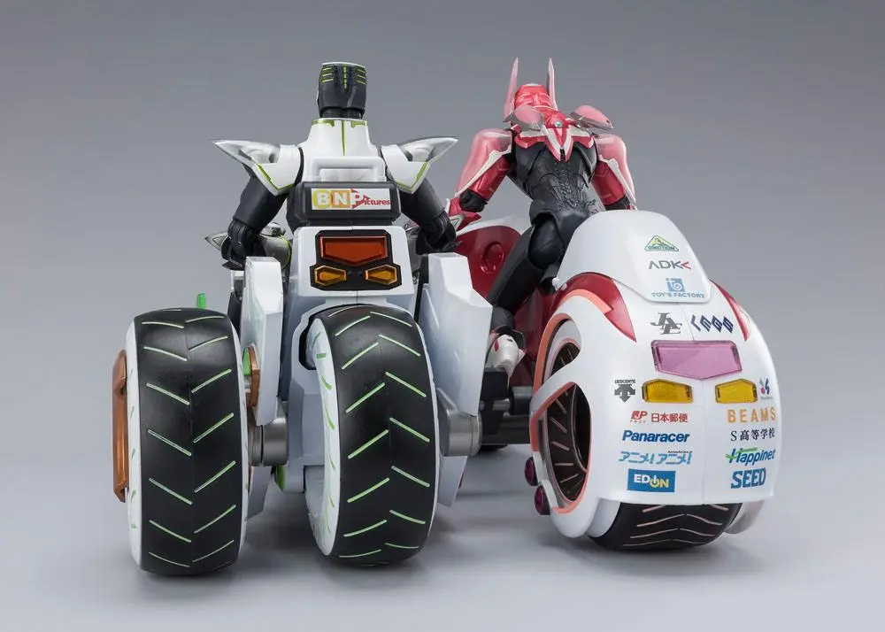 Tiger &amp; Bunny 2 S.H. Figuarts Double Chaser &amp; Option Parts Set akciófigura 24 cm termékfotó