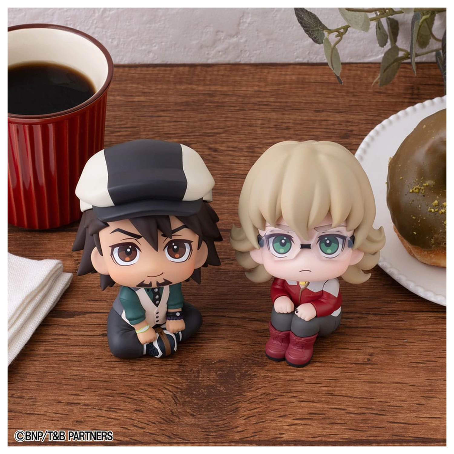 Tiger & Bunny Look Up Kaburagi T Kotetsu & Barnaby Brooks Jr. (with gift) PVC szobor figura csomag 11 cm    termékfotó