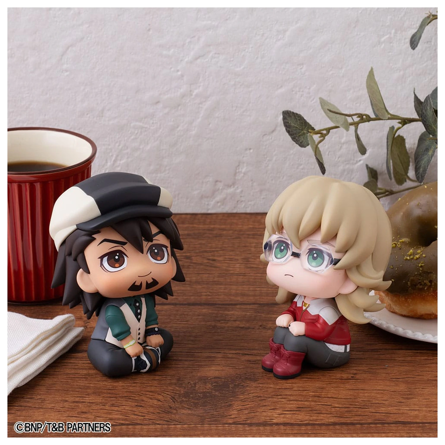 Tiger & Bunny Look Up Kaburagi T Kotetsu & Barnaby Brooks Jr. (with gift) PVC szobor figura csomag 11 cm    termékfotó