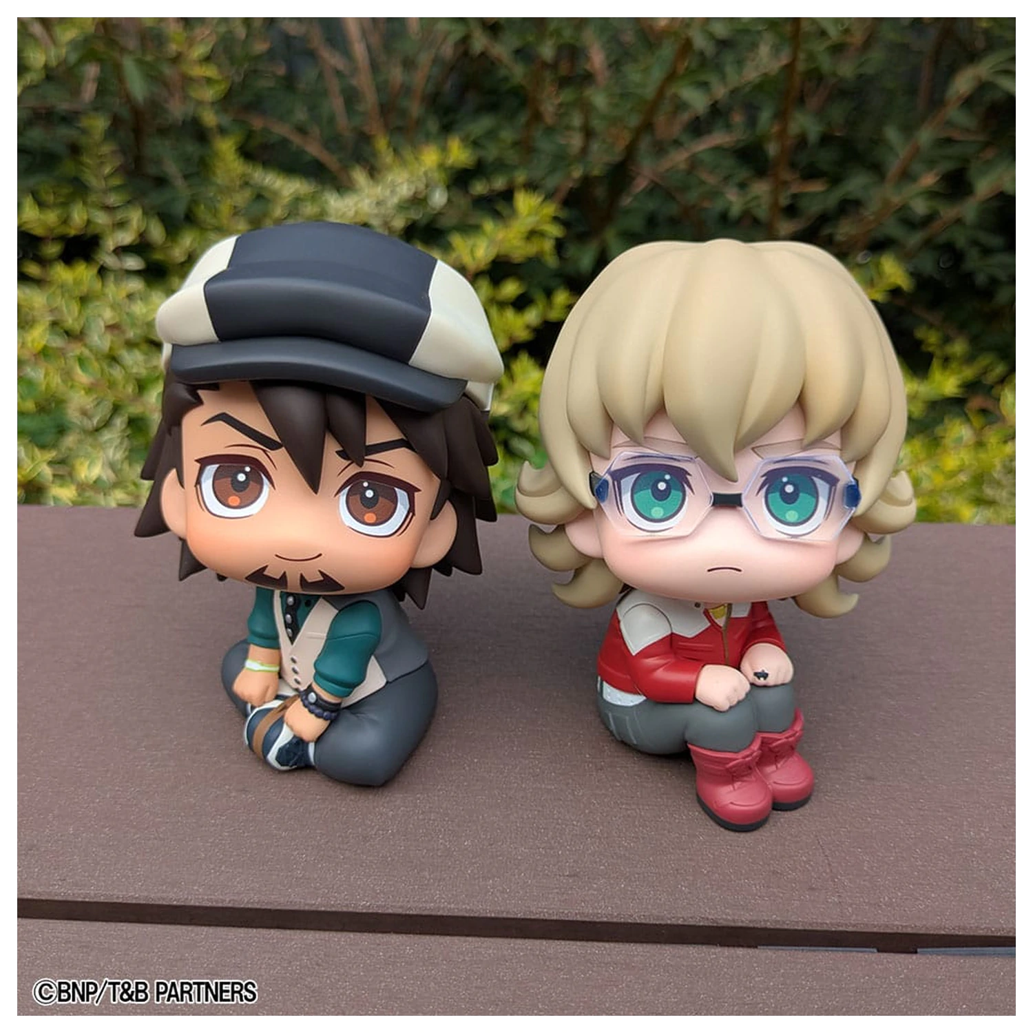 Tiger & Bunny Look Up Kaburagi T Kotetsu & Barnaby Brooks Jr. (with gift) PVC szobor figura csomag 11 cm    termékfotó