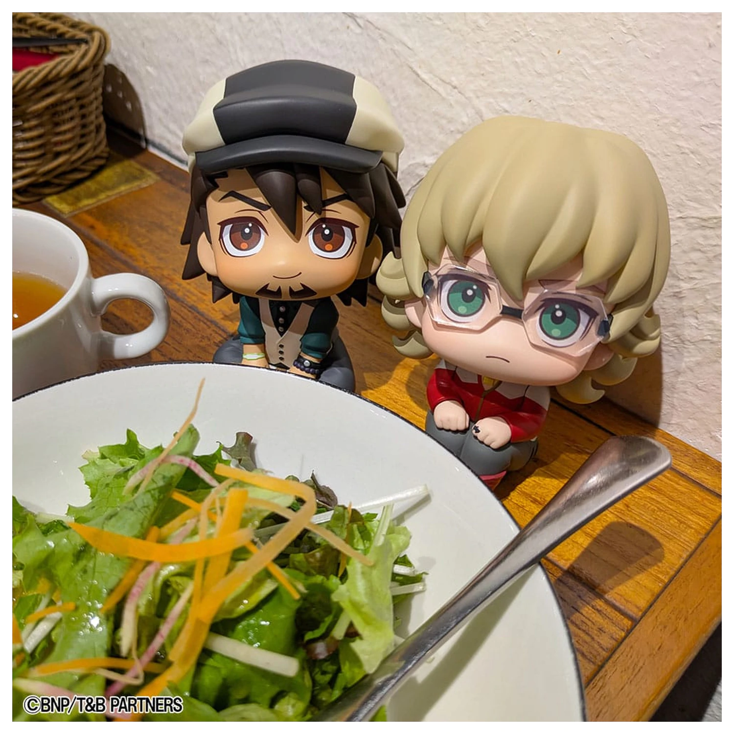 Tiger & Bunny Look Up Kaburagi T Kotetsu & Barnaby Brooks Jr. (with gift) PVC szobor figura csomag 11 cm    termékfotó