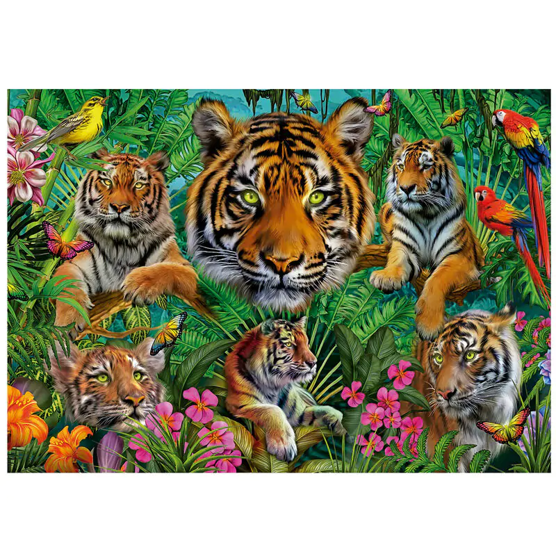 Tiger Jungle puzzle 500db-os termékfotó