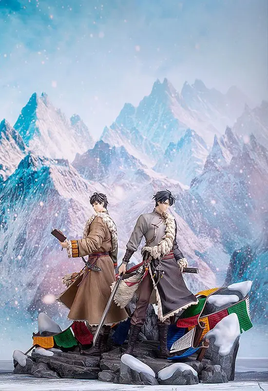 Time Raiders 1/7 Wu Xie & Zhang Qiling: Floating Life in Tibet Ver. Special Set PVC szobor figura 28 cm termékfotó