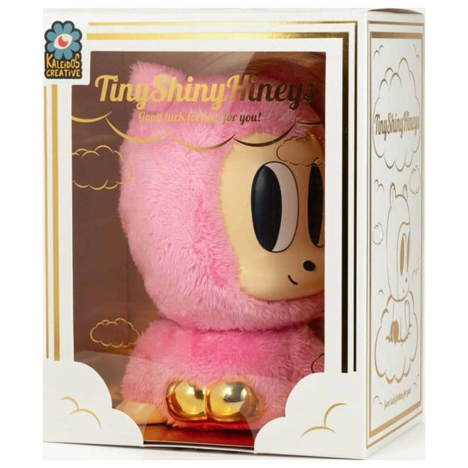 Tiny Shiny Hineys plüss figura Pink Bear termékfotó