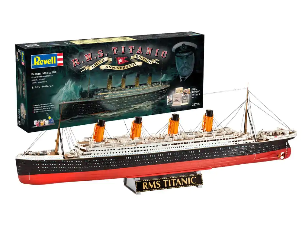 Titanic 1/400 R.M.S. Titanic 100th Anniversary Edition modell készlet 67 cm termékfotó