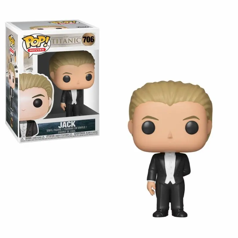 Titanic POP! Movies Vinyl figura Jack 9 cm termékfotó