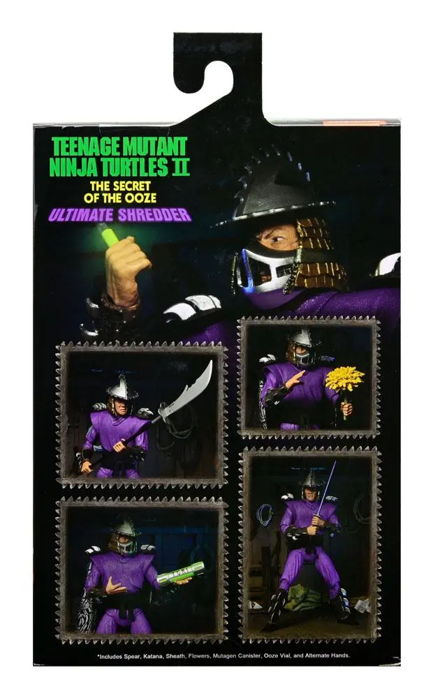TMNT II: The Secret of the Ooze Ultimate Shredder 30. évfordulós akciófigura 18 cm termékfotó