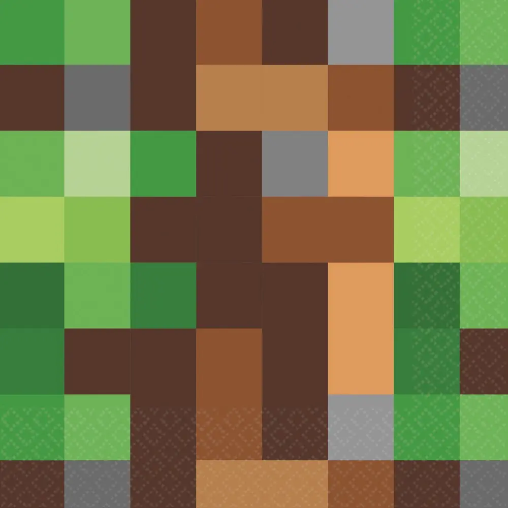 Minecraft szalvéta 16 db-os 33*33 cm termékfotó