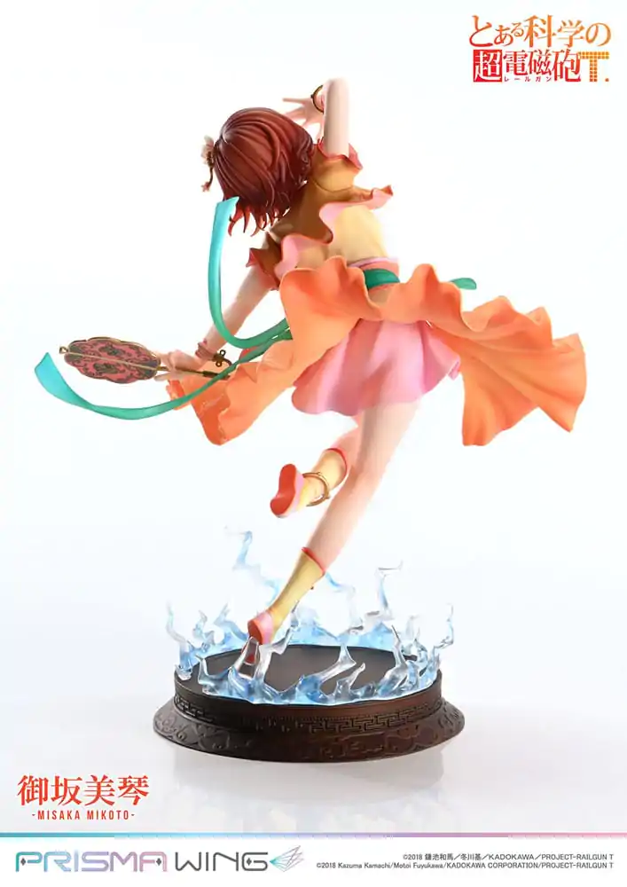 To Aru Kagaku no Railgun Prisma Wing PVC szobor figura 1/7 Misaka Mikoto 22 cm termékfotó