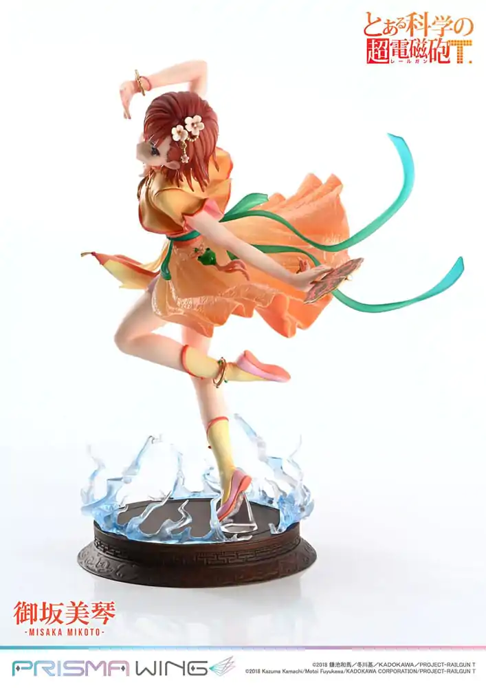 To Aru Kagaku no Railgun Prisma Wing PVC szobor figura 1/7 Misaka Mikoto 22 cm termékfotó