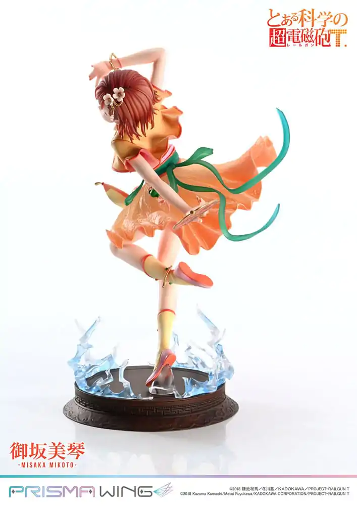 To Aru Kagaku no Railgun Prisma Wing PVC szobor figura 1/7 Misaka Mikoto 22 cm termékfotó