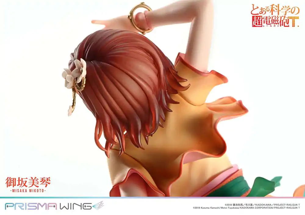 To Aru Kagaku no Railgun Prisma Wing PVC szobor figura 1/7 Misaka Mikoto 22 cm termékfotó