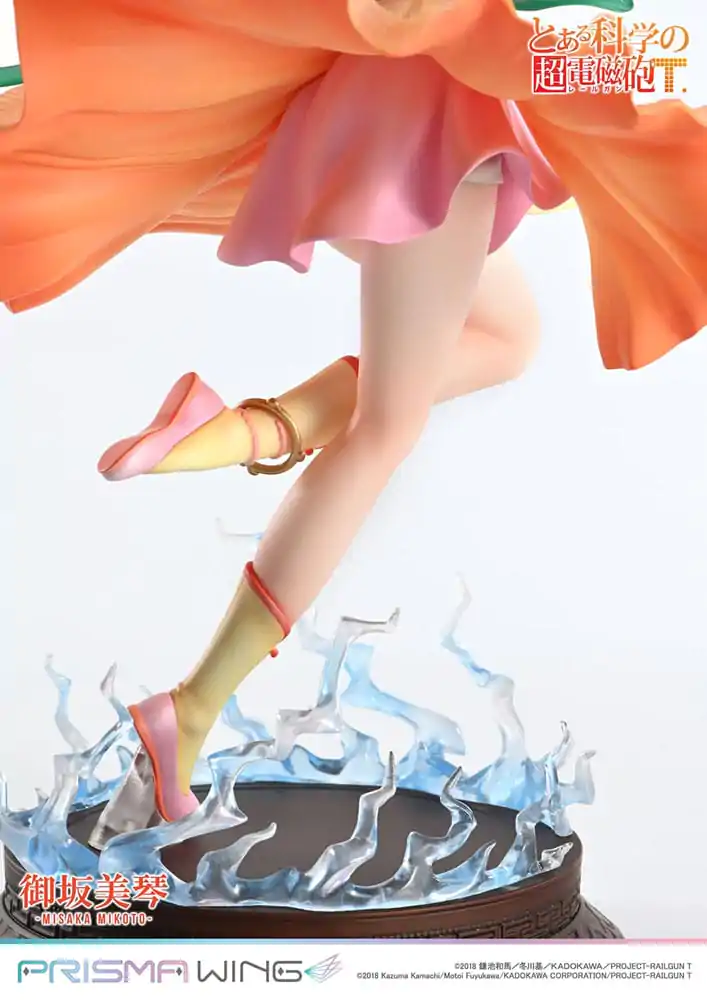 To Aru Kagaku no Railgun Prisma Wing PVC szobor figura 1/7 Misaka Mikoto 22 cm termékfotó