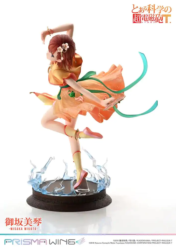 To Aru Kagaku no Railgun Prisma Wing PVC szobor figura 1/7 Misaka Mikoto 22 cm termékfotó