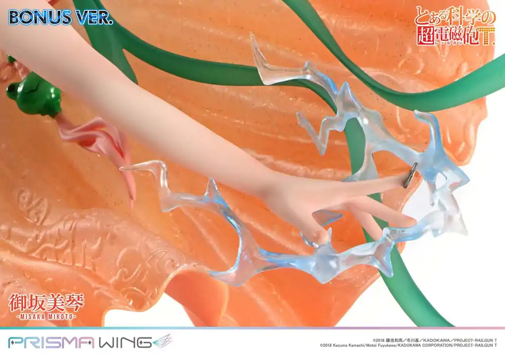 To Aru Kagaku no Railgun Prisma Wing PVC szobor figura 1/7 Misaka Mikoto Bonus Version 22 cm termékfotó