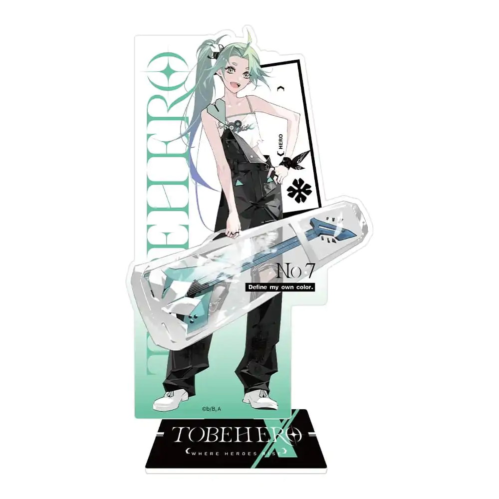 To Be Hero X Acrylic Stand Hero Show Series Lucky Cyan figura 17 cm  termékfotó