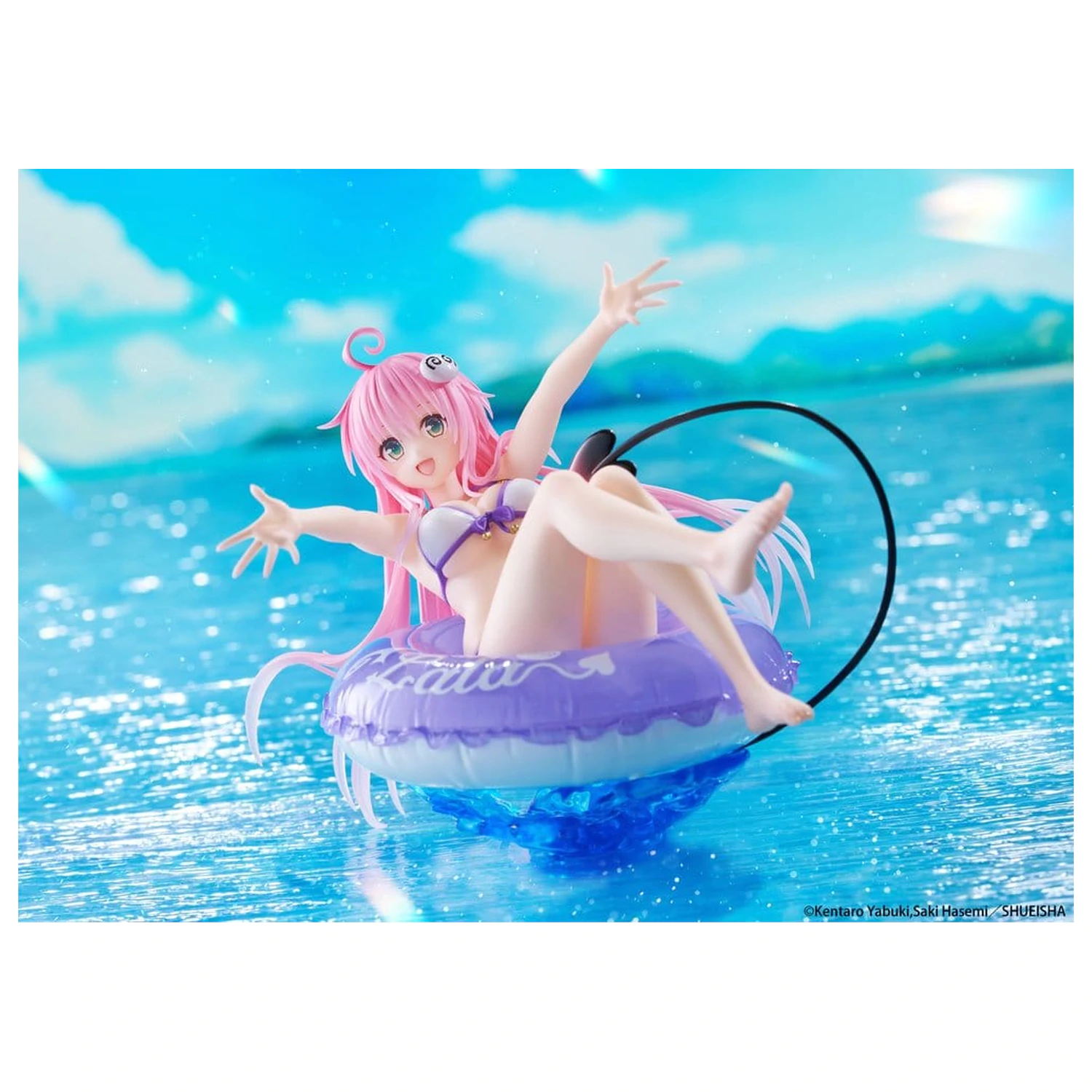 To Love-Ru Aqua Float Girls Lala PVC figura 10 cm termékfotó