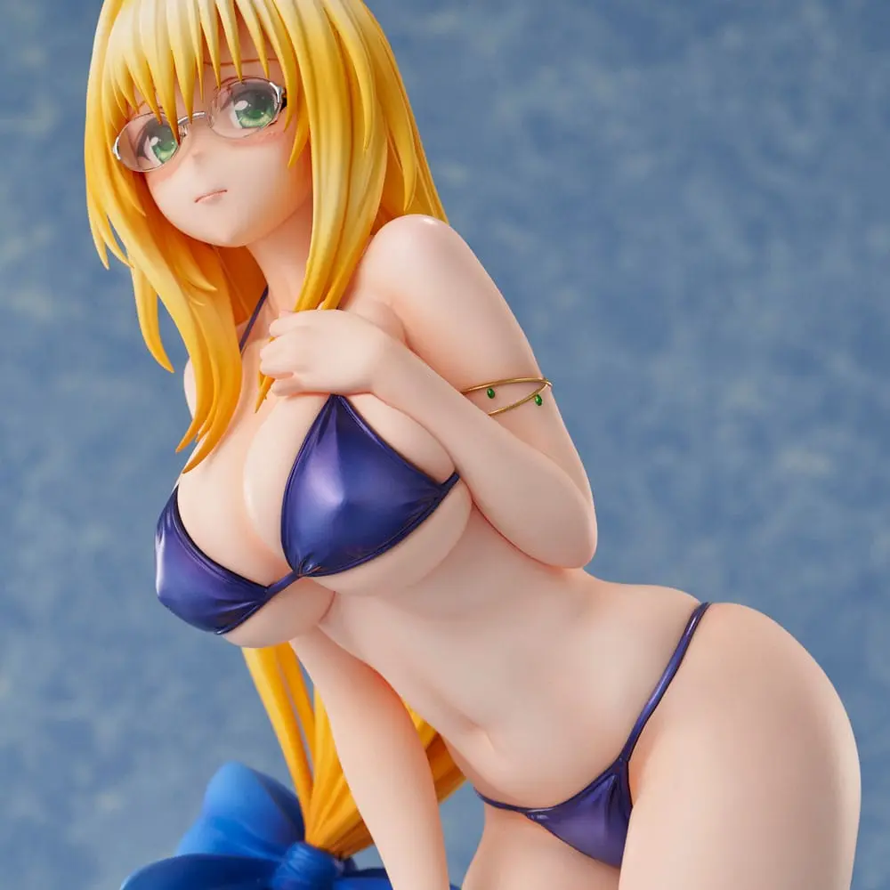 To Love-Ru Darkness 1/4 Darkness Swimsuit Series Tearju Lunatique Ver. PVC szobor figura 36 cm termékfotó