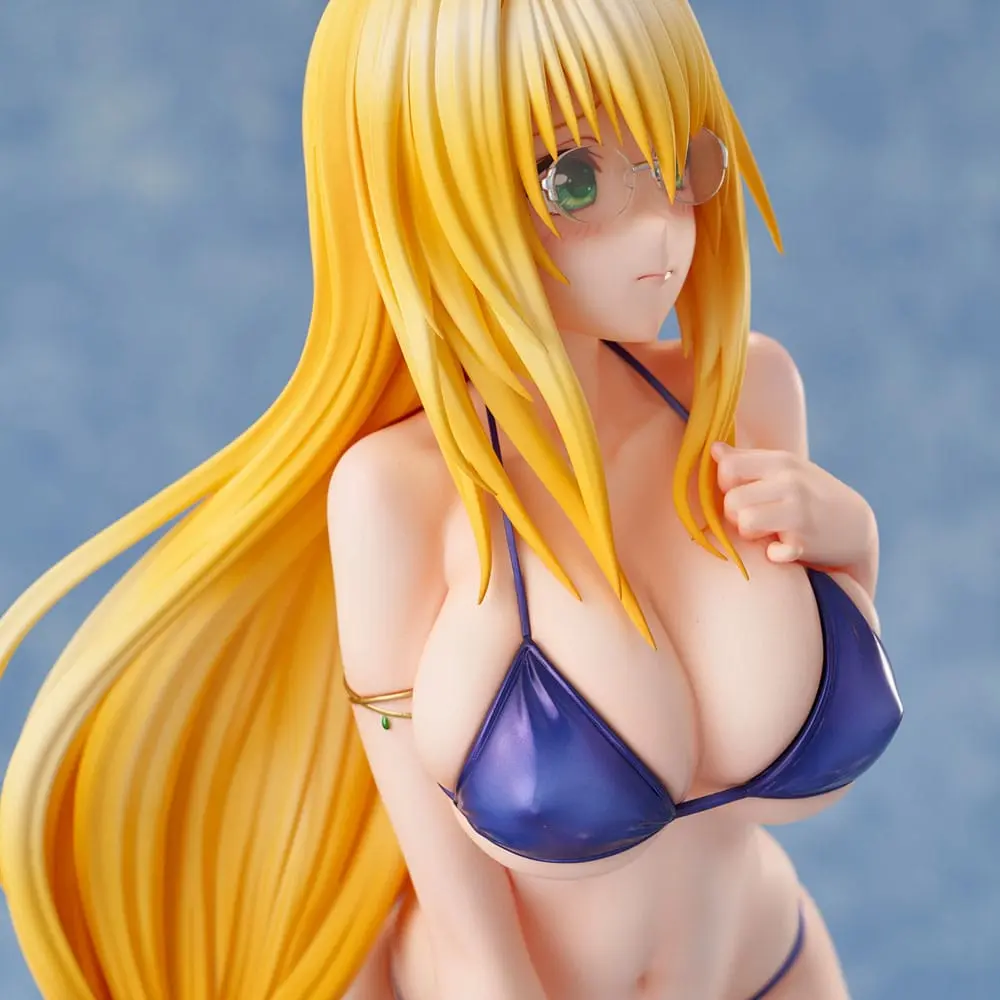 To Love-Ru Darkness 1/4 Darkness Swimsuit Series Tearju Lunatique Ver. PVC szobor figura 36 cm termékfotó