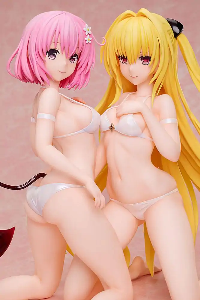 To Love-Ru Darkness 1/4 Golden Darkness: Swimsuit with Gym Uniform Ver. PVC szobor figura 27 cm termékfotó