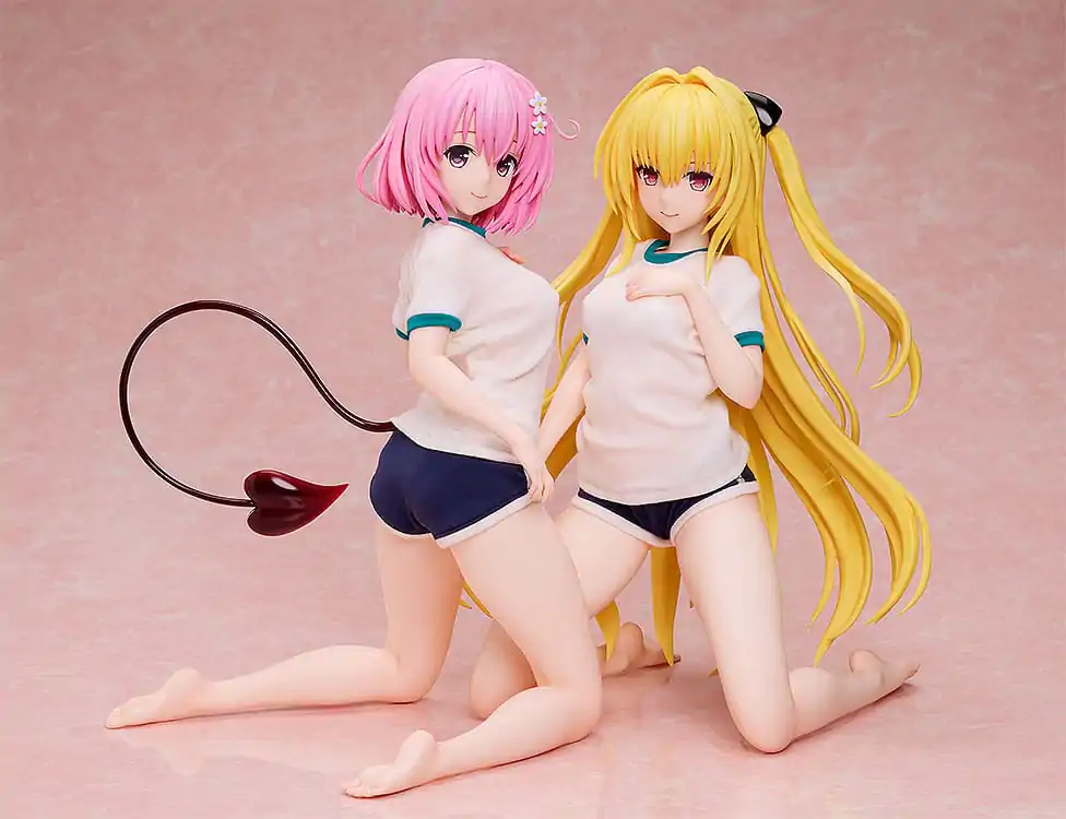 To Love-Ru Darkness 1/4 Momo Belia Deviluke: Swimsuit with Gym Uniform Ver. PVC szobor figura 27 cm termékfotó