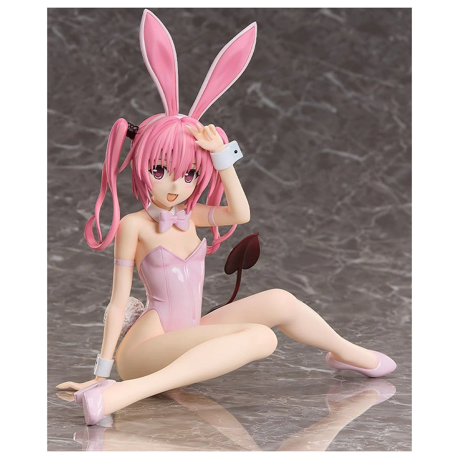 To Love-Ru Darkness 1/4 Nana Astar Deviluke Bare Leg Bunny Ver. PVC figura 26 cm termékfotó
