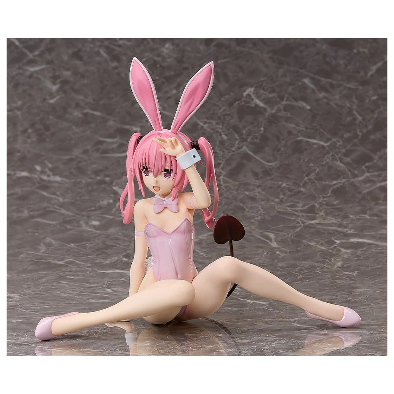 To Love-Ru Darkness 1/4 Nana Astar Deviluke Bare Leg Bunny Ver. PVC figura 26 cm termékfotó