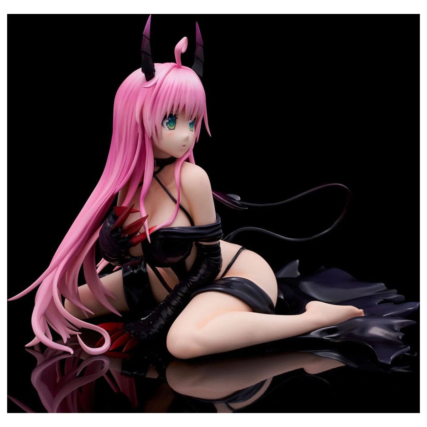 To Love-Ru Darkness 1/6 Lala Satalin Deviluke Darkness Ver. Renewal Package Edition PVC szobor figura 15 cm termékfotó