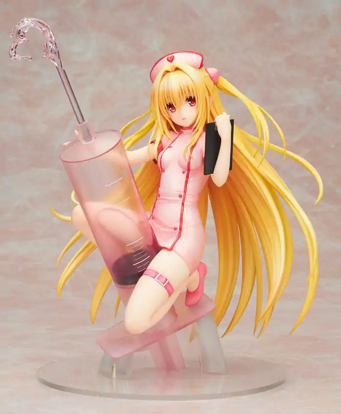 To Love-Ru Darkness 1/7 Golden Darkness Nurse Ver. PVC szobor figura 21 cm (re-run) termékfotó