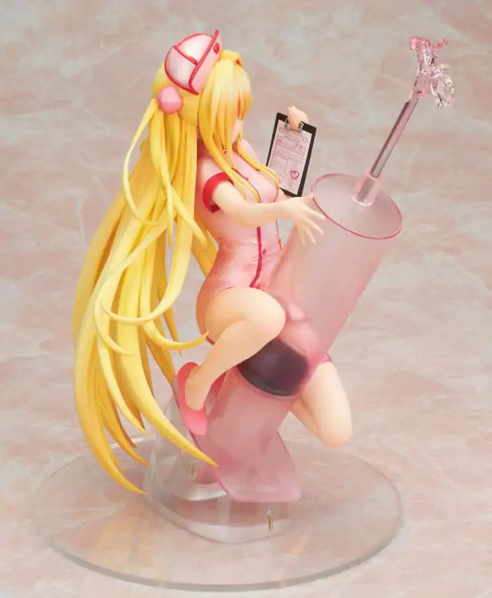 To Love-Ru Darkness 1/7 Golden Darkness Nurse Ver. PVC szobor figura 21 cm (re-run) termékfotó