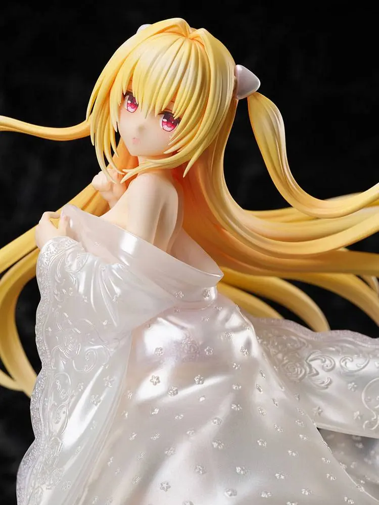 To Love-Ru Darkness 1/7 Golden Darkness - Shiromuku PVC szobor figura 23 cm termékfotó