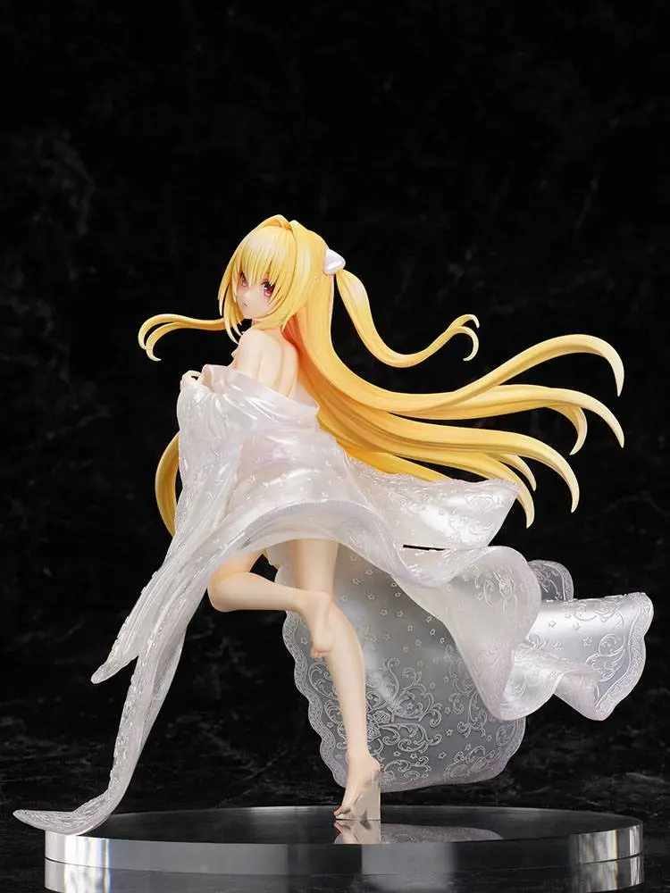 To Love-Ru Darkness 1/7 Golden Darkness - Shiromuku PVC szobor figura 23 cm termékfotó