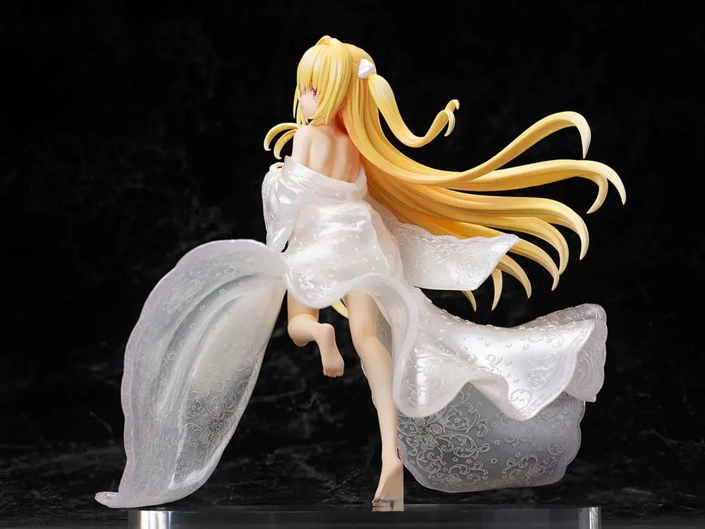 To Love-Ru Darkness 1/7 Golden Darkness - Shiromuku PVC szobor figura 23 cm termékfotó
