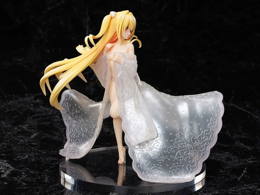 To Love-Ru Darkness 1/7 Golden Darkness - Shiromuku PVC szobor figura 23 cm termékfotó