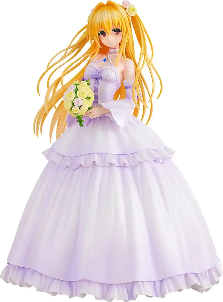 To Love-Ru Darkness 1/7 Golden Darkness Wedding Dress Ver. PVC szobor figura 23 cm termékfotó