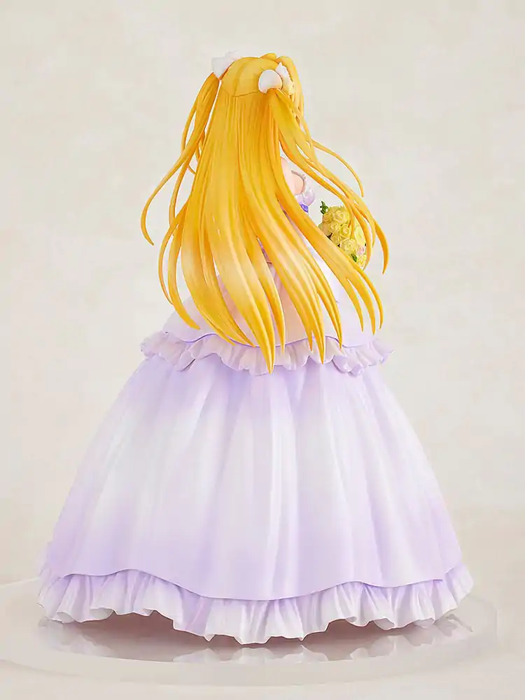 To Love-Ru Darkness 1/7 Golden Darkness Wedding Dress Ver. PVC szobor figura 23 cm termékfotó