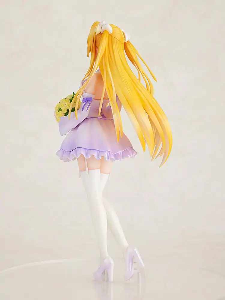 To Love-Ru Darkness 1/7 Golden Darkness Wedding Dress Ver. PVC szobor figura 23 cm termékfotó