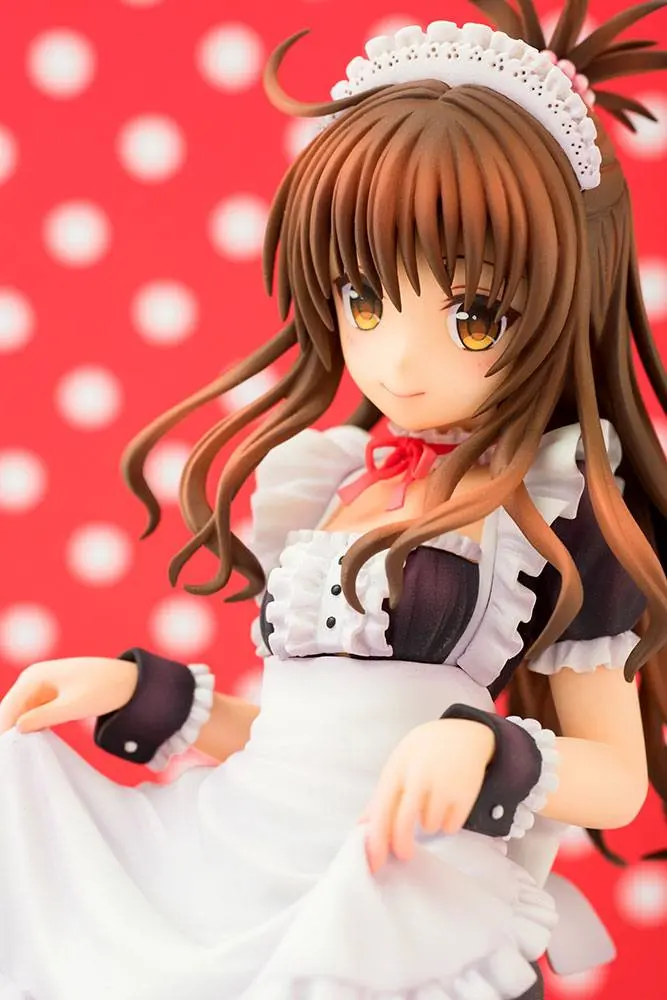 To Love-Ru Darkness  1/7 Mikan Yuuki Maid Style PVC szobor figura 22 cm termékfotó