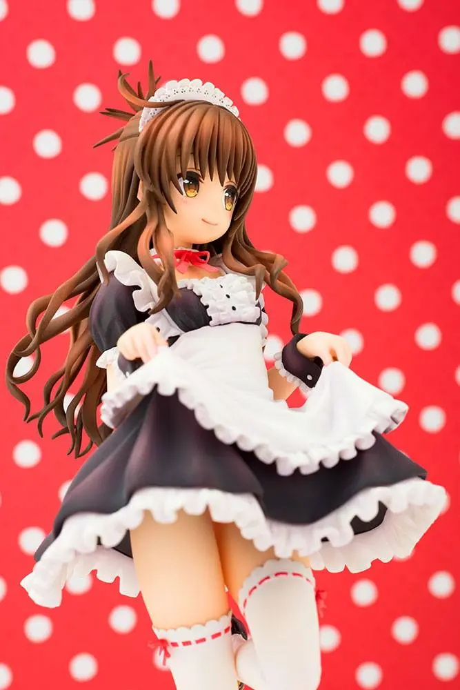 To Love-Ru Darkness  1/7 Mikan Yuuki Maid Style PVC szobor figura 22 cm termékfotó