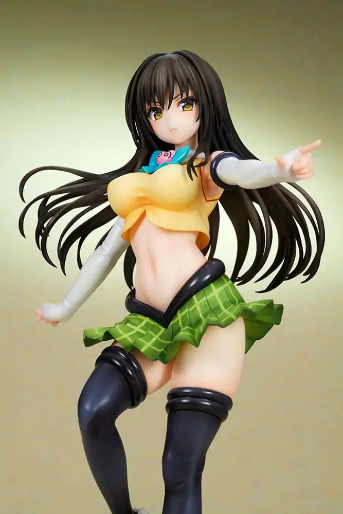 To Love-Ru Darkness 1/7 Yui Kotegawa Arranged Uniform Ver. PVC szobor figura 24 cm termékfotó