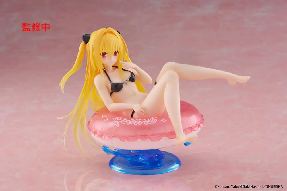 To Love-Ru Darkness Aqua Float Girls Golden Darkness PVC szobor figura 10 cm termékfotó