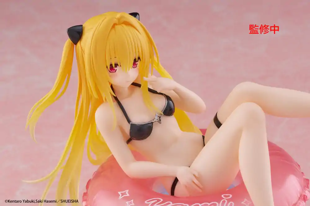 To Love-Ru Darkness Aqua Float Girls Golden Darkness PVC szobor figura 10 cm termékfotó