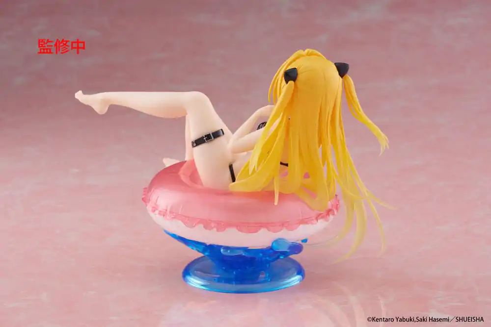 To Love-Ru Darkness Aqua Float Girls Golden Darkness PVC szobor figura 10 cm termékfotó