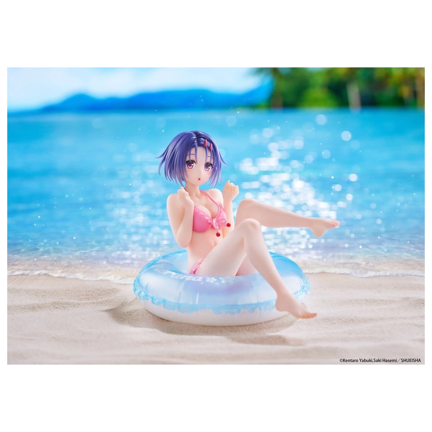 To Love-Ru Darkness Aqua Float Girls Haruna Sairenji PVC figura 10 cm termékfotó