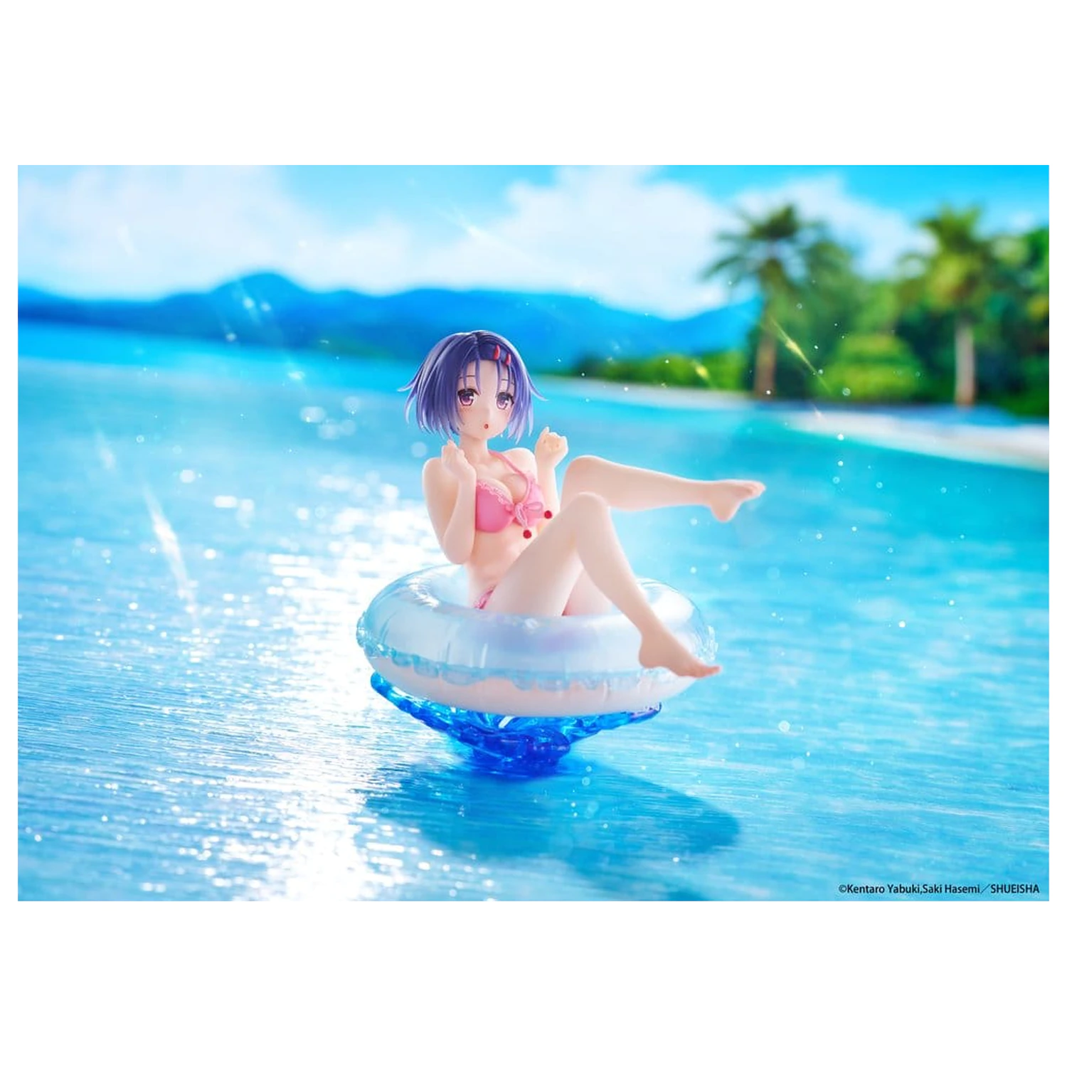 To Love-Ru Darkness Aqua Float Girls Haruna Sairenji PVC figura 10 cm termékfotó